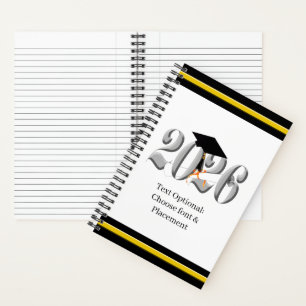 Cuaderno Clase de Silver Graduación 2026