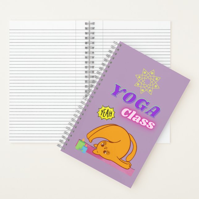 Cuaderno clase de yoga (Interior)
