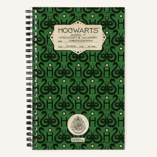 Cuaderno Clase HOGWARTS™ School SLYTHERIN™