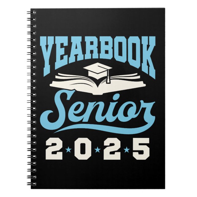 Cuaderno Clase Senior de Yearbook de 2025 (Frente)