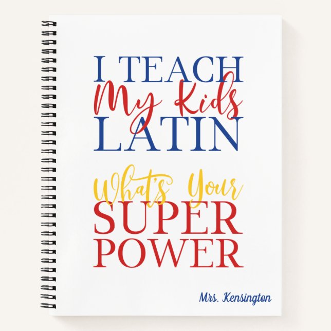 Cuaderno Clásica Christian Homeschool Mom (Anverso)