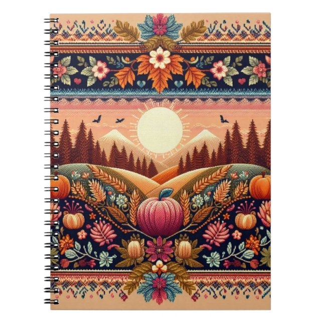 Cuaderno Clásica Fair Isle Fall/Otoño (Frente)