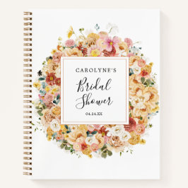 Cuaderno Clásica Floral Acuarela 