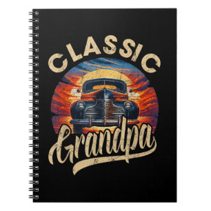 Cuaderno Clásico Abuelo Divertido diciendo que los hombres