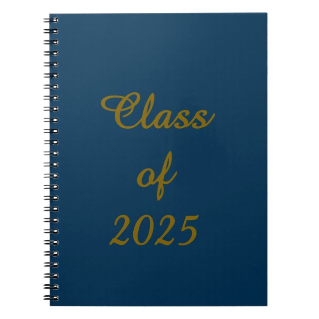 Cuaderno Clásico Clase de 202X Portátil de fotografía espir (Frente)