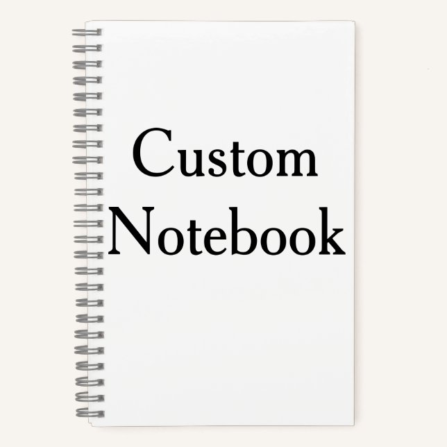Cuaderno clásico de 5,5" x 8,5" (Anverso)