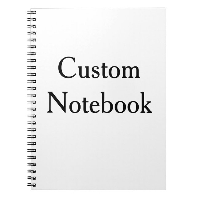 Cuaderno clásico de 6,5" x 8,75" (Frente)