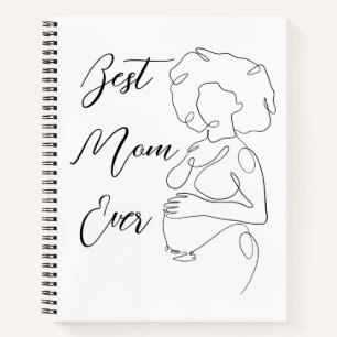 Cuaderno Clásico de Embarazo de Primera Línea de la Mejor M