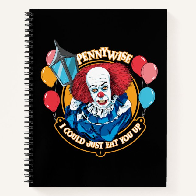 Cuaderno Clásico De Pennywise - Podría Comerte. (Anverso)
