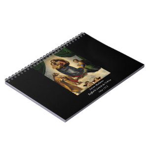 Cuaderno Clásico de Raphael "Sistine Madonna" (alrededor de