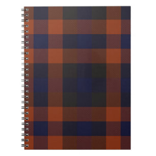 Cuaderno Clásico de Tartán sin costura.