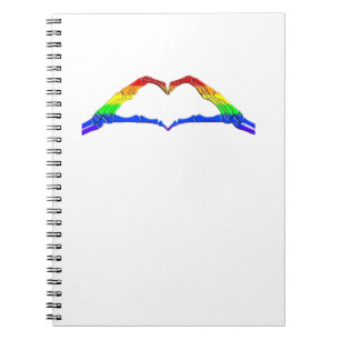 Cuaderno Clásico del corazón de las manos óseas