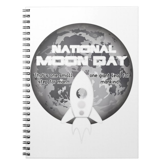 Cuaderno Clásico del Día Nacional de la Luna  (Frente)