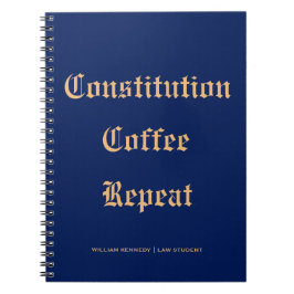 Cuaderno Clásico Diario Constitución Ley Estudiante