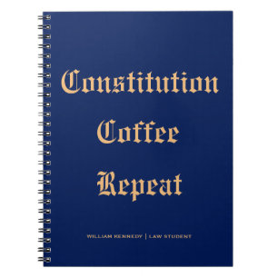 Cuaderno Clásico Diario Constitución Ley Estudiante