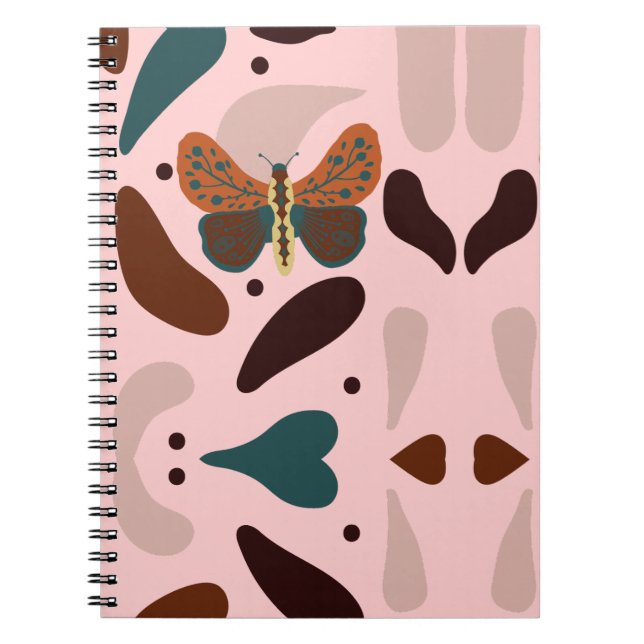 Cuaderno Clásico Elegante Rústico Boho   (Frente)
