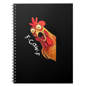 Cuaderno Clásico Gráfico Vintage F-Caw-F-Pollo
