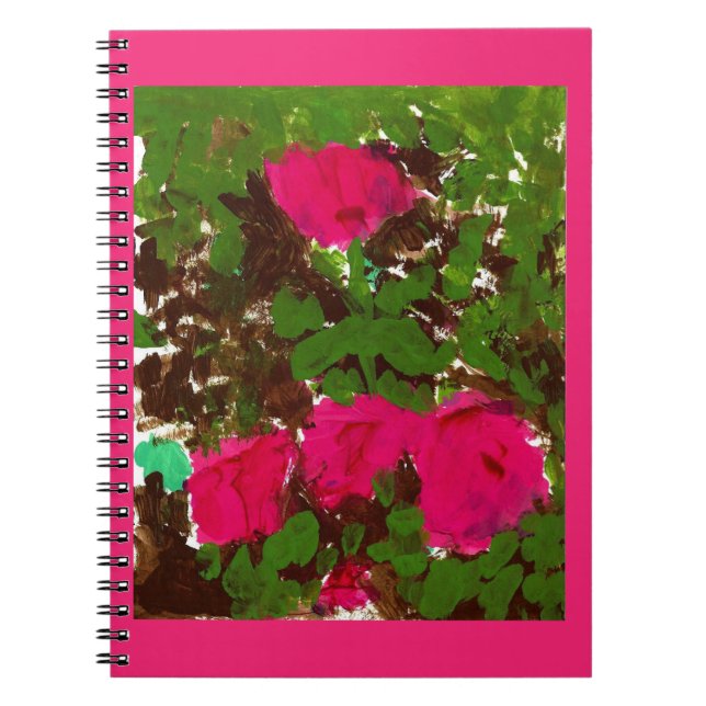 Cuaderno Clásico Lecho de Rosas (Frente)