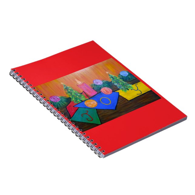 Cuaderno Clásico Navidad Alegria (Lado Derecho)