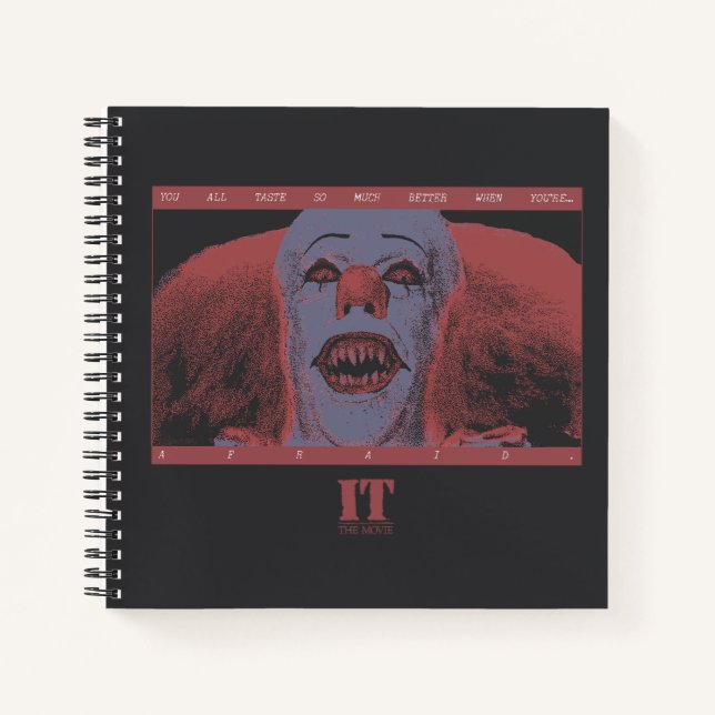 Cuaderno Clásico Pennywise - Mucho mejor cuando tienes mied