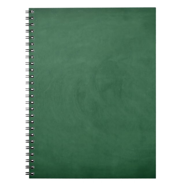 Cuaderno Clásico Pizarra Verde (Frente)