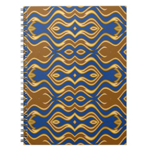 Cuaderno clásico trendy de múltiples colores vibrantes