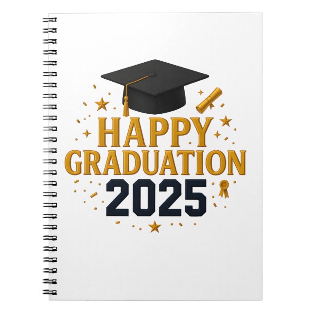 Cuaderno Class of 2025 Celebration Tee – Wear Your Pride! (Frente)