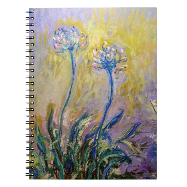 Cuaderno Claude Monet - Agapanthus (Frente)