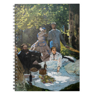 Cuaderno Claude Monet - Almuerzo en el césped, panel derech