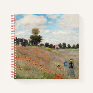 Cuaderno Claude Monet - Campo de amapolas