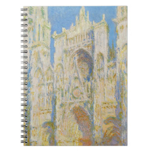 Cuaderno Claude Monet Catedral de Rouen Portal Luz de la Ma