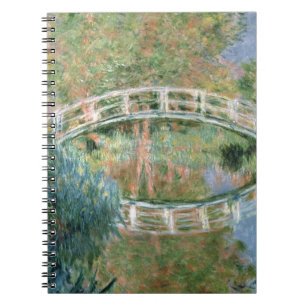 Cuaderno Claude Monet el   el puente japonés, Giverny