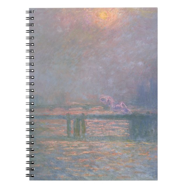 Cuaderno Claude Monet el | el Thames con la cruz de Charing (Frente)