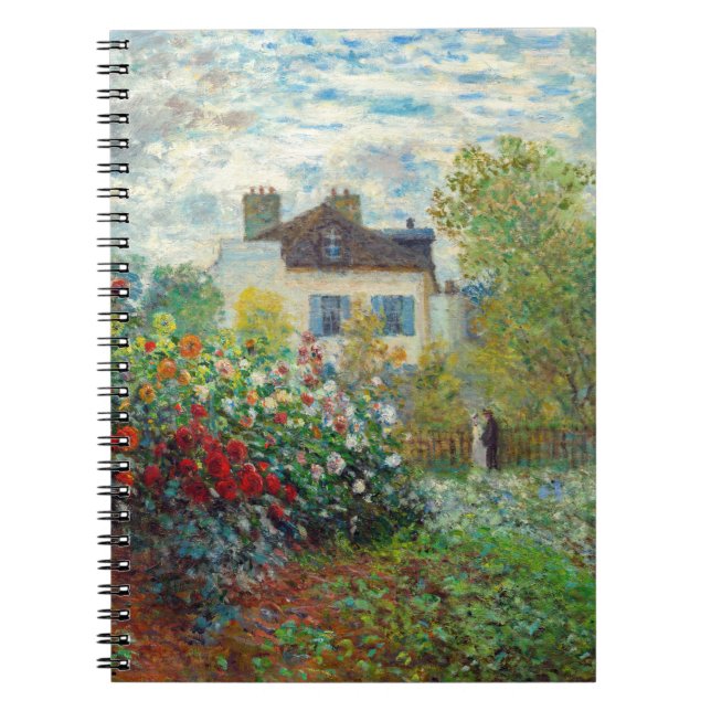 Cuaderno Claude Monet - El jardín del artista en Argentina (Frente)
