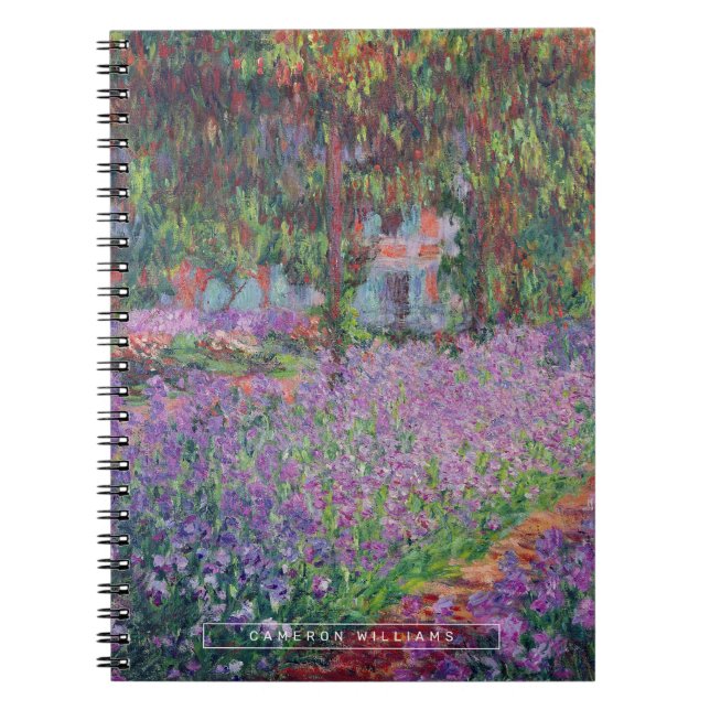Cuaderno Claude Monet | El jardín del artista en Giverny (Frente)