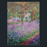 Cuaderno Claude Monet - El jardín del artista en Giverny<br><div class="desc">El jardín del artista en Giverny / Le Jardin de l'artiste a Giverny - Claude Monet,  1900</div>