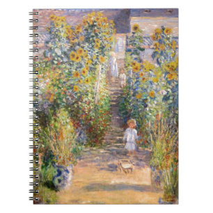 Cuaderno Claude Monet el jardín del artista en Vétheuil, 18