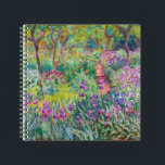 Cuaderno Claude Monet - El jardín del Iris en Giverny<br><div class="desc">El Jardín Iris de Giverny / El Jardín del Artista en Giverny - Claude Monet,  1899-1900</div>