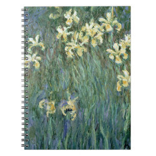 Cuaderno Claude Monet el   los iris amarillos