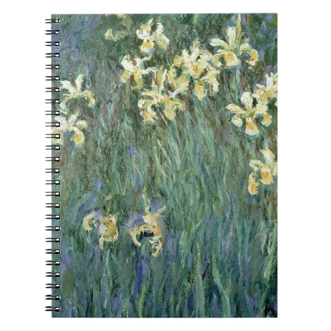 Cuaderno Claude Monet el | los iris amarillos (Frente)