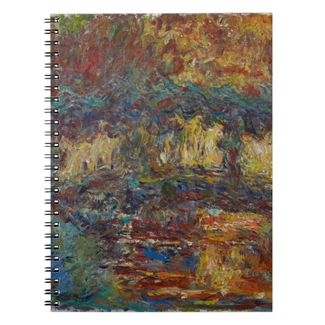 Cuaderno Claude Monet | El puente japonés (Frente)
