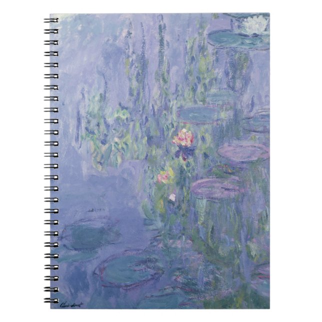 Cuaderno Claude Monet el | Waterlilies (Frente)