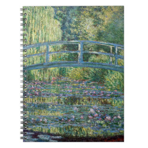 Cuaderno Claude Monet - Estanque de nenúfares, Armonía Verd