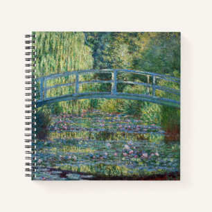 Cuaderno Claude Monet - Estanque de nenúfares, Armonía Verd