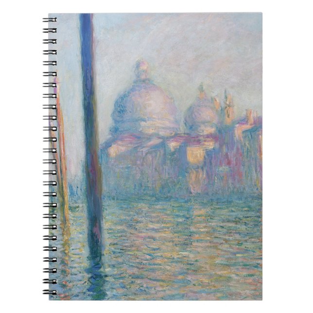 Cuaderno Claude Monet Gran Canal Venecia Italia Viajes (Frente)