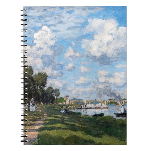 Cuaderno Claude Monet - La cuenca de Argenteuil (Frente)