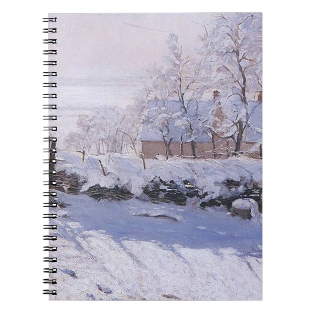 Cuaderno Claude Monet-La Magpie (Frente)