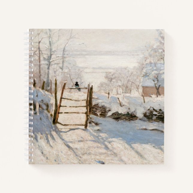 Cuaderno Claude Monet - La Urraca (Anverso)
