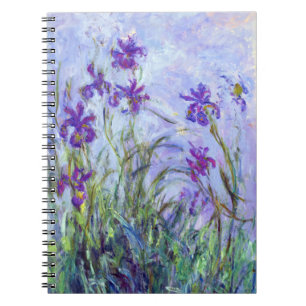 Cuaderno Claude Monet - Lilac Irises / Iris Mauves