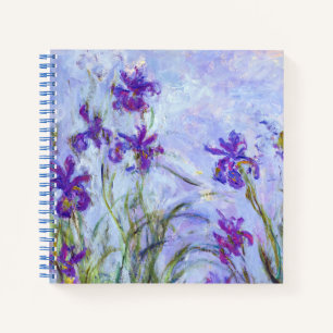 Cuaderno Claude Monet - Lilas Irises / Iris Mauves
